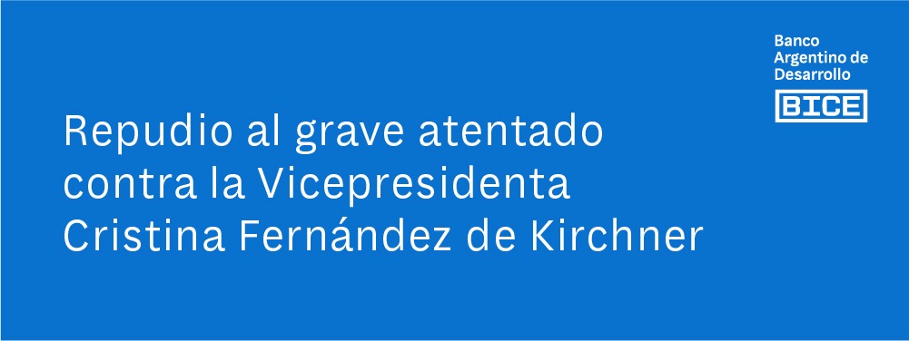 Repudio al grave atentado contra la Vicepresidenta Cristina Fernández de Kirchner